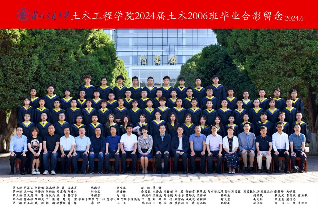 土木2006班毕业照