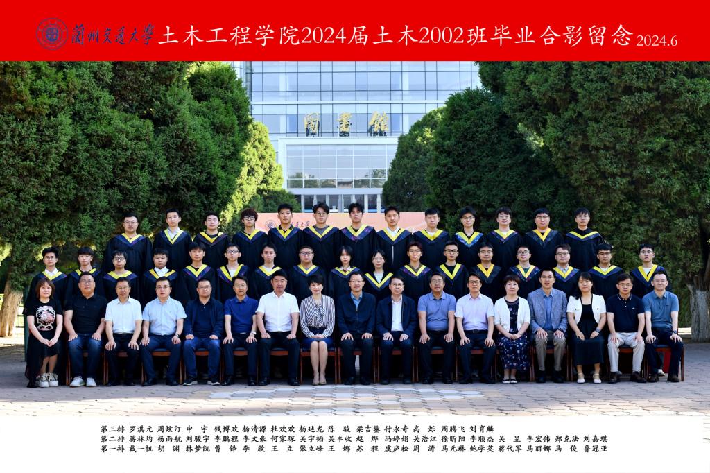 土木2002班毕业照