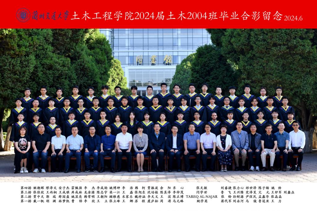 土木2004班毕业照