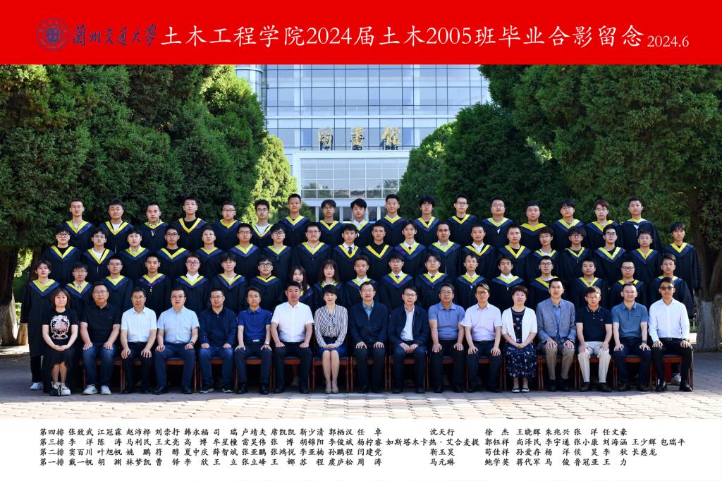 土木2005班毕业照