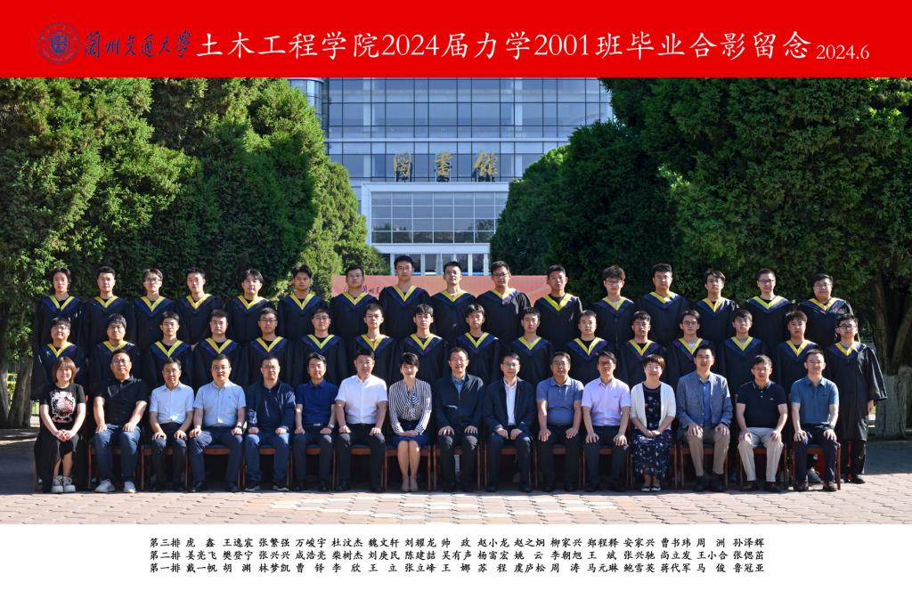 力学2001班毕业照